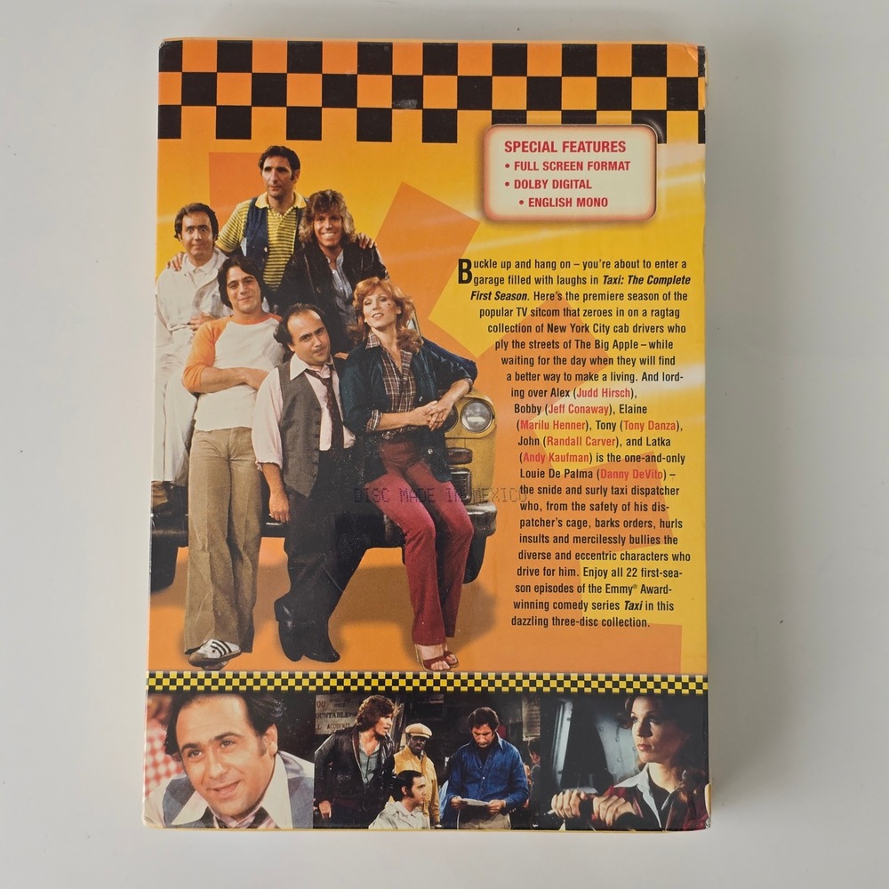 Taxi The Complete First Season DVD Box Set Classic TV Sitcom Paramount - Picture 2 of 3
